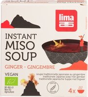 Lima - Miso Soep Gember Instant - 4 stuks