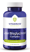 Ijzer Bisglycinaat Complex - 90 tabletten - Vitakruid