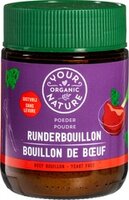 Your Organic Nature - Runderbouillonpoeder Gistvrij - 140 gram