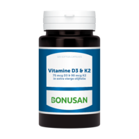 Bonusan - Vitamine D3 & K2 - 120 softgels