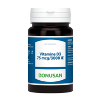 Bonusan - Vitamine D3 75mcg / 3000IE - 120 softgels