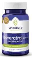Resveratrol 200 mg met Bioperine® - 60 capsules - Vitakruid