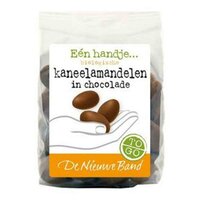 De Nieuwe Band To Go - Kaneelamandelen in Chocolade Bio - 75 gram