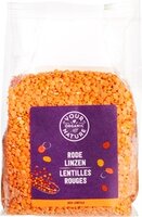 Your Organic Nature - Rode Linzen - 400 gram