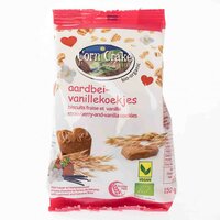 Corn Crake - Aardbei vanillekoekjes - 150 gram