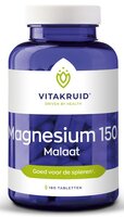 Magnesium 150 Malaat - 180 tabletten - Vitakruid