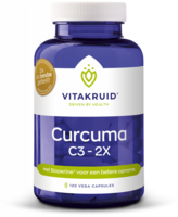 Vitakruid - Curcuma C3 2x - 120 capsules