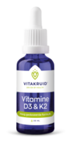 Vitakruid - Vitamine D3 & K2 -  30ml