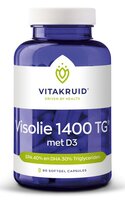 Visolie 1400 TG® met D3 - 90 Softgels - Vitakruid
