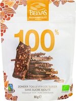 Belvas - Pure Chocolade Thins 100% - 80 gram