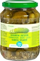 Terrasana - Zoetzure Augurken - 670 gram