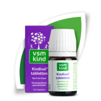 VSM - Kindival 0-6 jaar - 120 tabletten