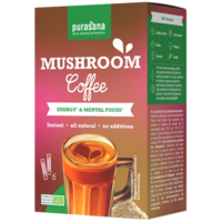 Instant Mushroom Koffie - 18 gram - Purasana