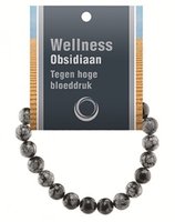 Splitarmband van Obsidiaan