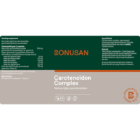 Bonusan - Carotenoïden complex - 60 capsules