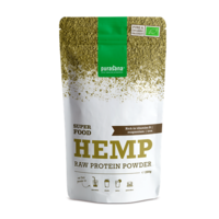 Hemp / Hennep Protein Raw Poeder BIO Glutenvrij - 200g - Purasana