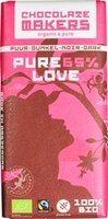 Chocolatemakers - Chocoladereep Puur liefde 65% - 85 gram