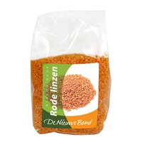 De Nieuwe Band - Linzen rood gedroogd - 500 gram