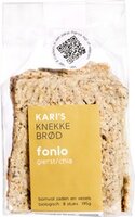 Kari's Crackers - Knekkebrød Fonio Gierst Chia - 195 gram