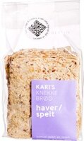 Kari's Crackers - Knekkebrød Haver Spelt - 200 gram