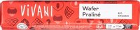 Vivani - Melkchocoladereepje Wafel Praliné - 40 gram