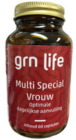 GRN LIFE - Multi Speciaal Vrouw - 60 Vcaps