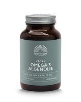 Vegan Omega-3 Algenolie - DHA 210mg & EPA 70mg - 120 capsules - Mattisson