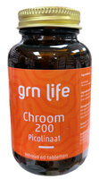 GRN LIFE Chroom Picolinaat 200mcg - 60tabl