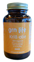 GRN LIFE - Krill Olie PUUR - 500mg - 60 capsules 