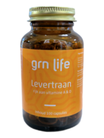 GRN LIFE - Levertraan 500mg  - 100caps