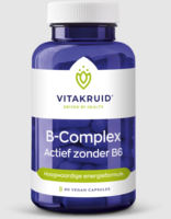 Vitakruid - B-Complex Actief zonder Vitamine B6 - 90 capsules