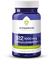 Vitakruid - B12 1000 mcg Methylcobalamine - 180 smelttabletten