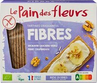 Le Pain des Fleurs - Krokante Crackers Vezels - 150 gram