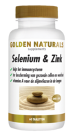 Golden Naturals - Selenium & Zink - 60 tabletten