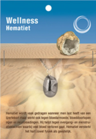 Ruben Robijn - Hematiet Hanger met RVS Ketting