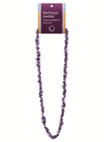 Ruben Robijn - Amethist Splitketting 45 cm met Displaykaartje