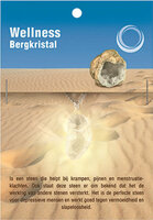Ruben Robijn - Bergkristal Gezondheidshanger met RVS Ketting