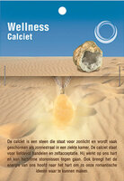 Ruben Robijn - Gele Calciet Hanger met RVS Ketting