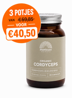 Mattisson - Biologische Cordyceps Capsules 525 mg - 3 x 60 Capsules