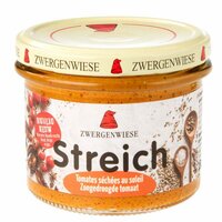 Zwergenwiese - Zongedroogde Tomatenspread Bio - 180 gram