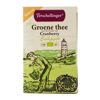 Terschellinger - Groene Thee met Cranberry Bio -  18 builtjes