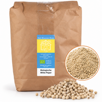 Het Blauwe Huis - Biologische Witte Peper Gemalen - 1 kg