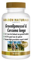 Golden Naturals - Groenlipmossel & Curcuma longa – 180 capsules