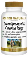 Golden Naturals - Groenlipmossel & Curcuma longa – 60 capsules