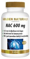 Golden Naturals NAC 600 mg – 90 vegan capsules